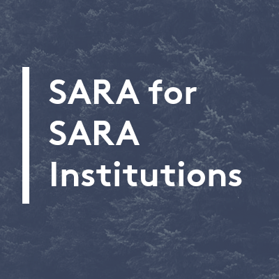 SARA for SARA Institutions